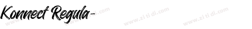 Konnect Regula字体转换